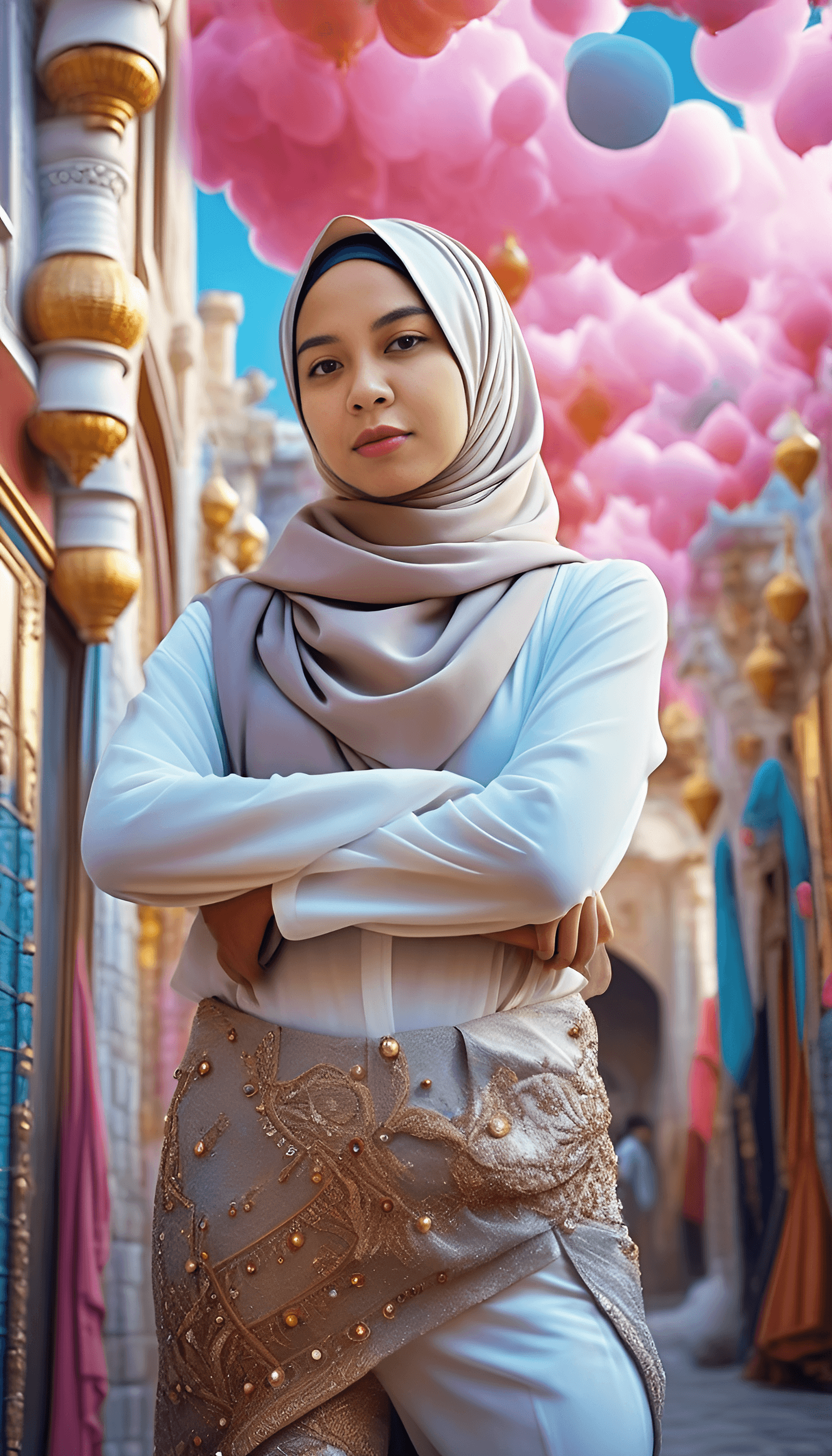 AI generated: Dreams come true, surealism image of beautiful fantasy imagination, high detailed, 8 k , very high d...