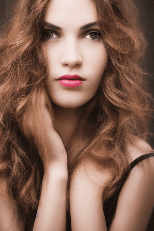 AI generated: portrait photo of a stylish beautiful 

 
