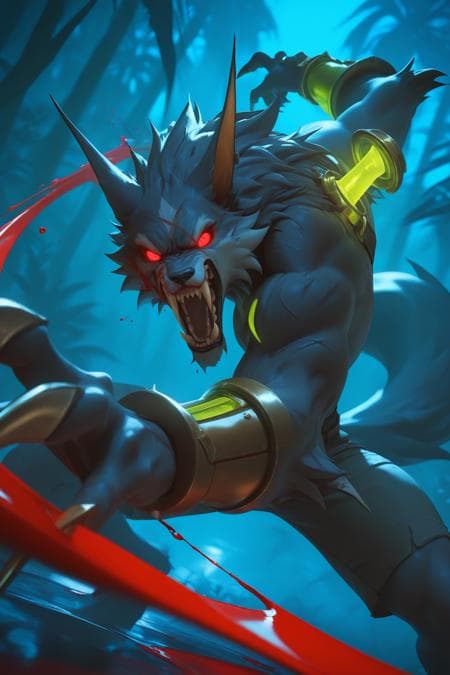 Warwick from League of Legends | Illustrious