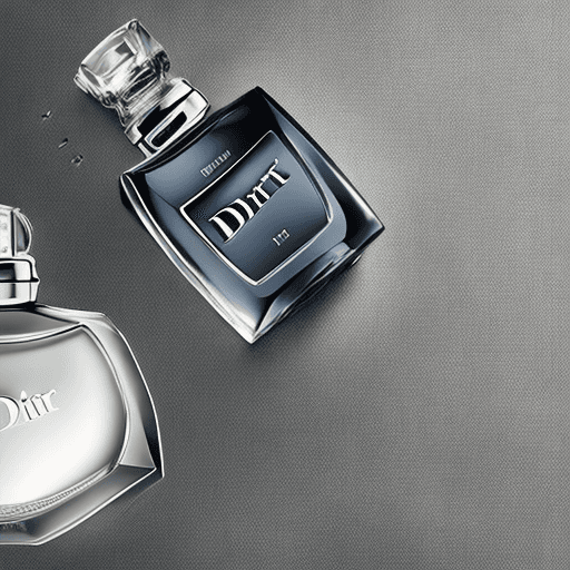 AI generated: Create a background for dior sauvage perfume bottle but use original bottle on background