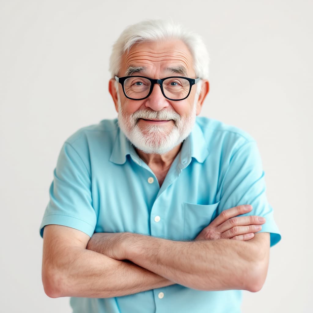 AI generated: man 54 age year olds