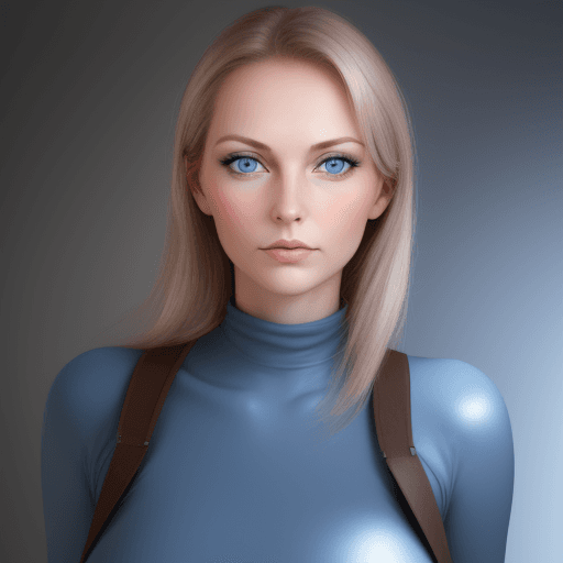 AI generated: Create the image of a 30-year-old woman, 1.70 meters tall, 60 kilos, blue eyes.