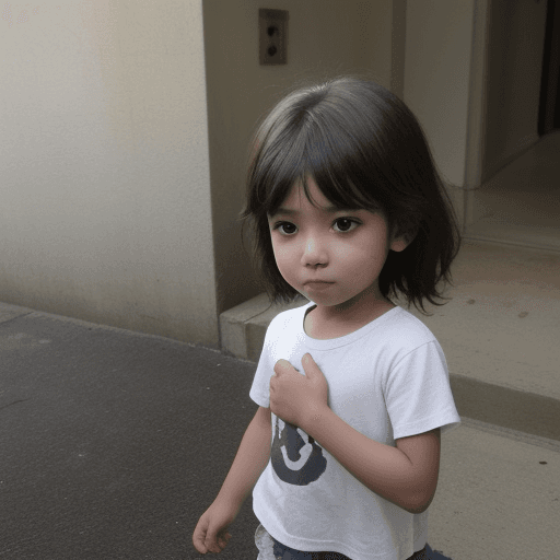 AI generated: Child coming with an idea
