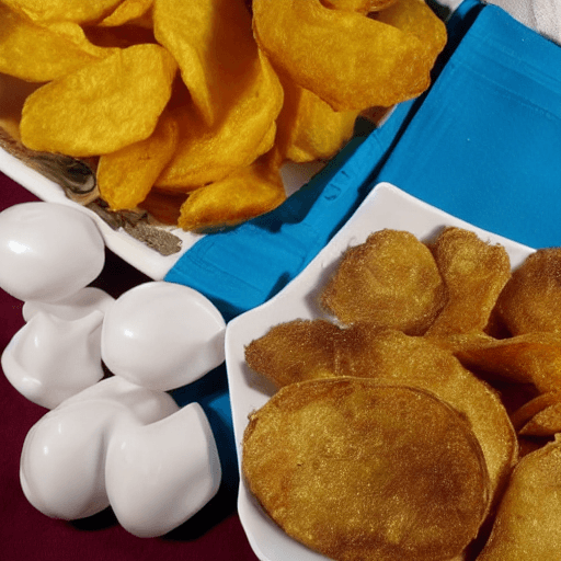AI generated: Um saltenha frito para comer