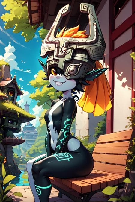 Midna: Twili Imp (The Legend Of Zelda: Twilight Princess) [Pony & Illustrious]