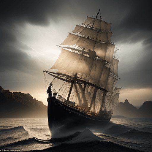 AI generated: PTwisting Shadows):
Create an image emphasizing the twisting and contorting shadows as the battle in...