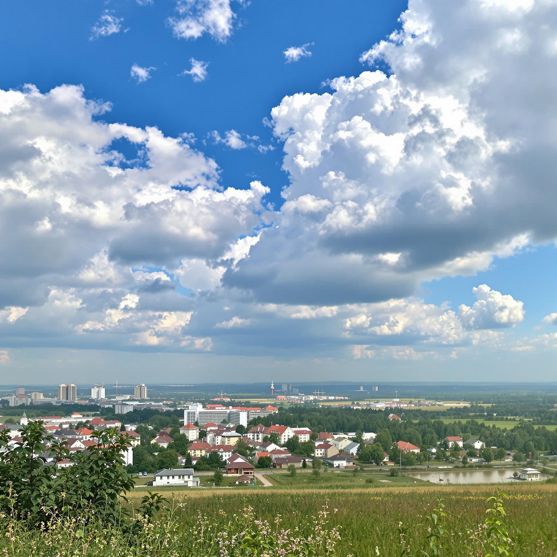 AI generated: The photo shows a Russian town in central Russia in the summer

r

