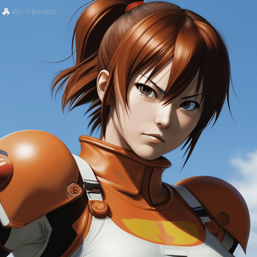 AI generated: Asuka Kazama looking down on you smug