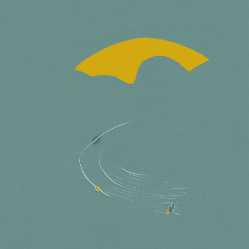 AI generated: minimalism illustration, master piece, by National Geographic, Dee Nickerson style,Summer green, chi...