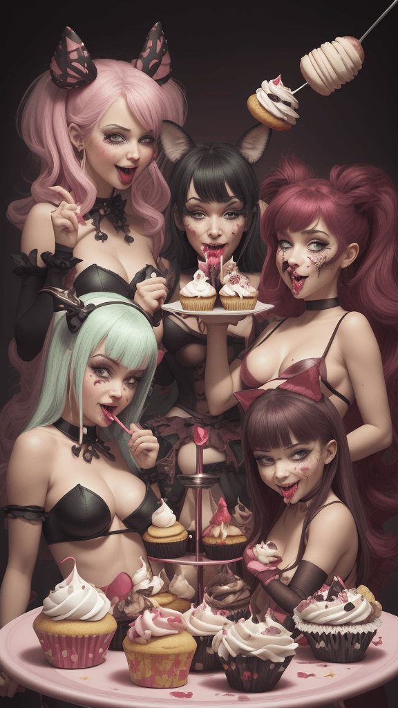 AI generated: "Introducing the 'Naughty Bites' collection, where culinary delights take a mischievous turn. Each d...