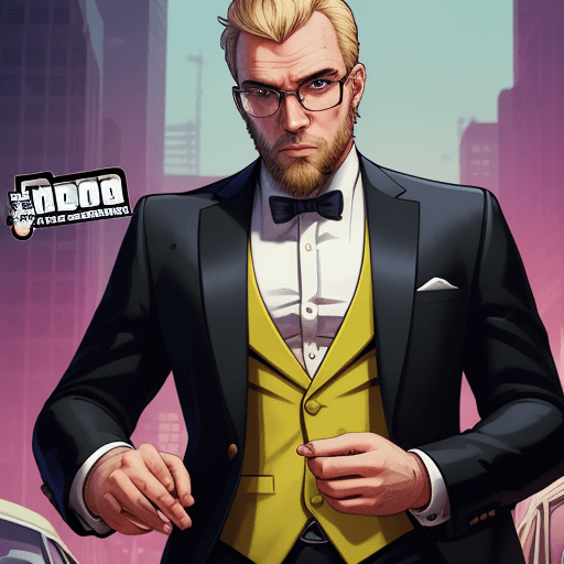 AI generated: a picture in the style of a gta 5 poster game, GTA V,  Grand Theft Auto 5 poster,  16k, UHD, HDR, so...