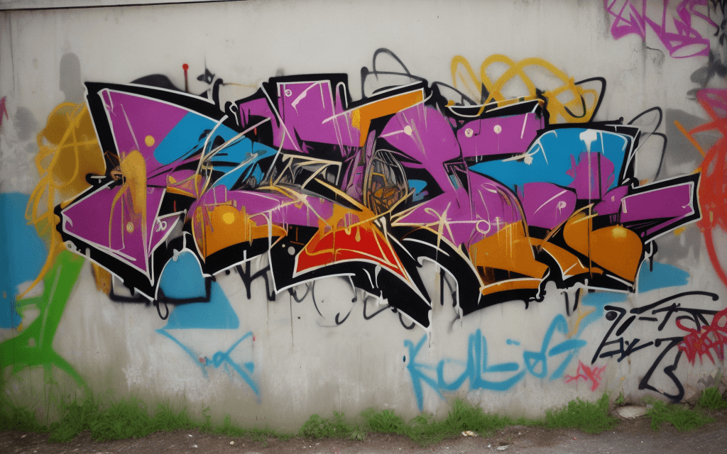 AI generated: old school grafitti 