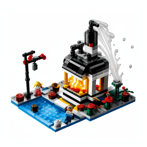 AI generated: create lego image of wishaubt 
burner