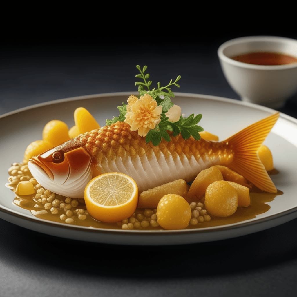 AI generated: Create a stunning 8K ultra-realistic food photograph featuring classical fish and chips crafted in m...