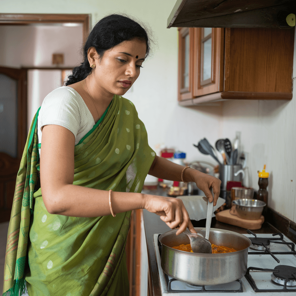 AI generated: indian bhabhi