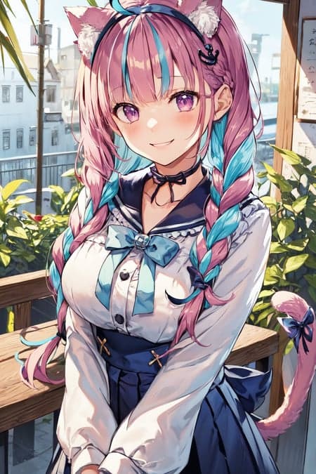 Minato Aqua 湊あくあ (nekomimi.ver) / Hololive