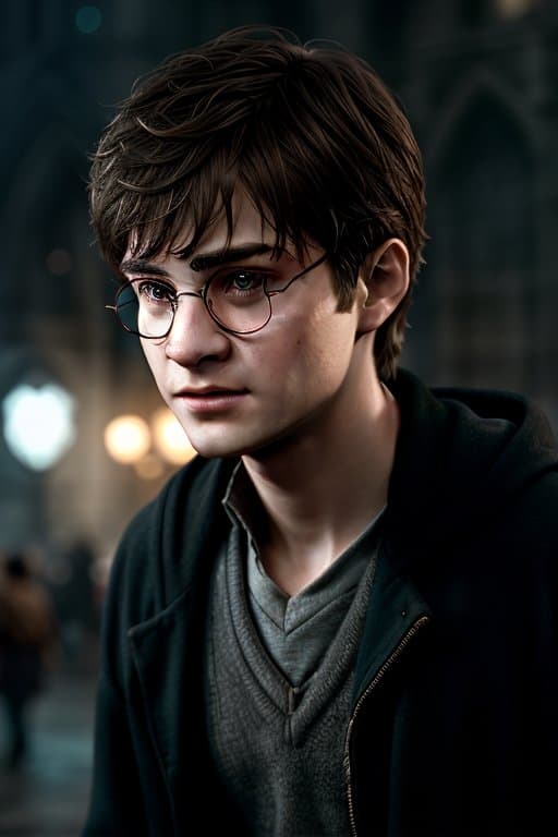 AI generated: 1boy, harry potter, charachter, beautiful, devian art, trending artstation, digital art, detailed, r...