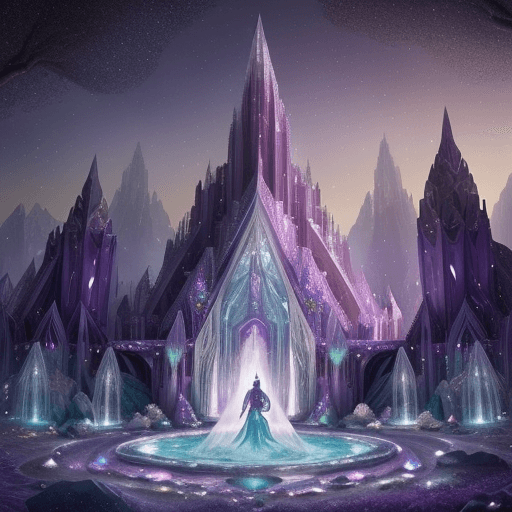 AI generated: Embark on a delightful escapade to the Crystal Empire, a place of wonder and enchantment. Imagine a ...