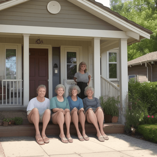 AI generated: House sitters