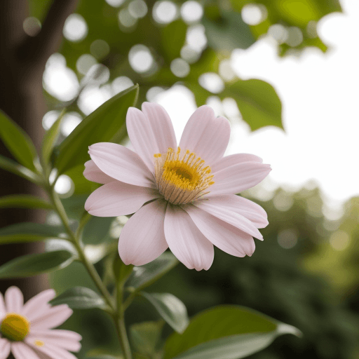 AI generated: (dark shot:1.4), 80mm, capture the essence of a country garden in hyperrealism, focusing on a charmi...