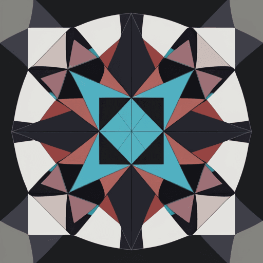 AI generated: geometric design