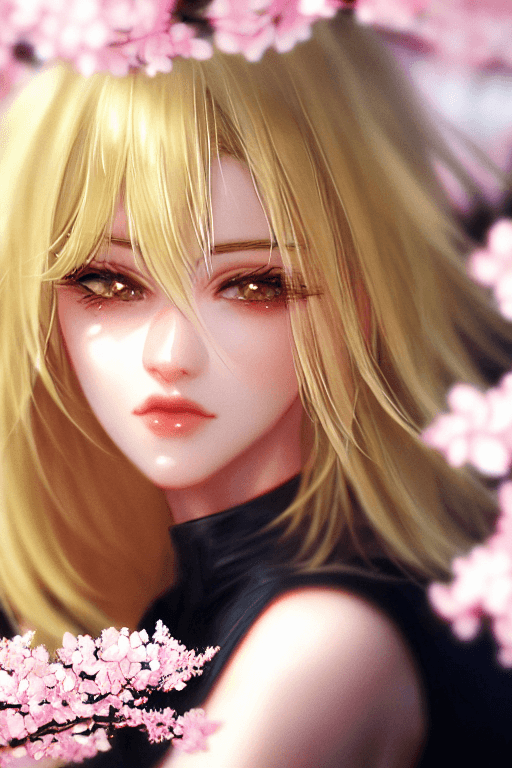 AI generated: photo of a gorgeous blonde female in the style of stefan kostic, realistic, half body shot, sharp fo...