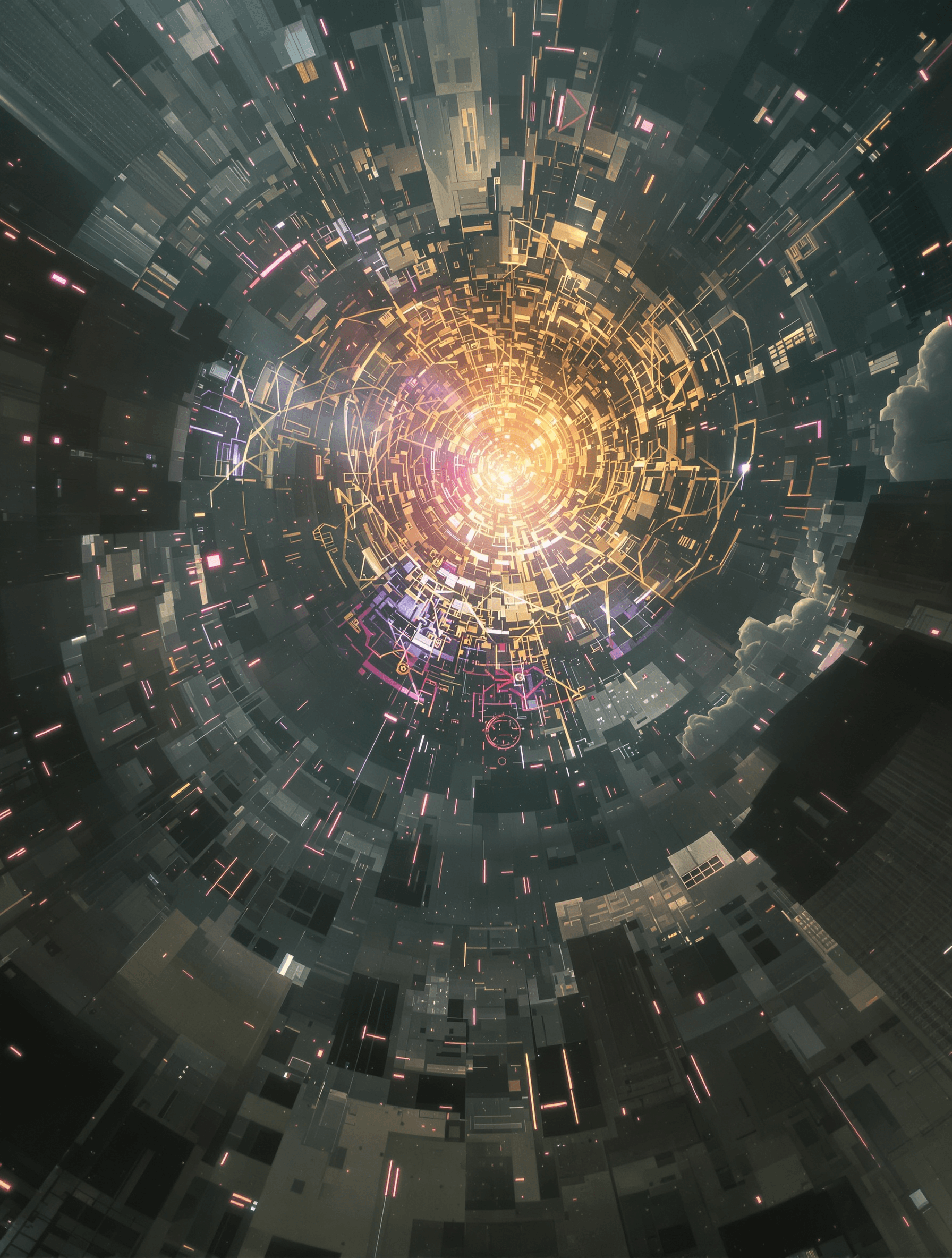 AI generated: /image, randomised, depicting illusion, the Impossible, nonsense, the immaterial, intangible, and fu...