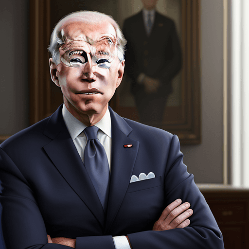 AI generated: Photo of a ultra realistic  4k, hyper realistic, Joe Biden with arms around President of china