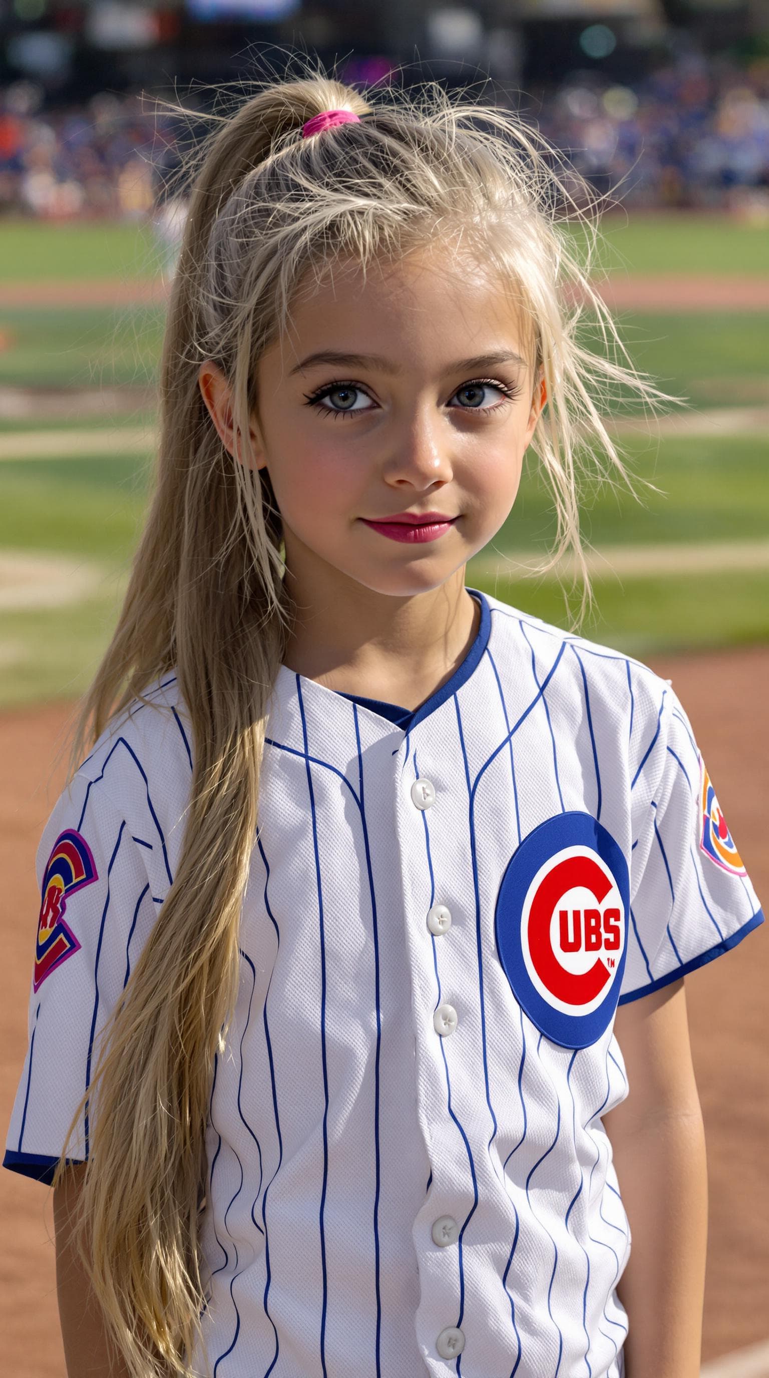 AI generated: a professional photo of a exceptionally beautiful girl in the world (age 11), (eleven year old), hig...