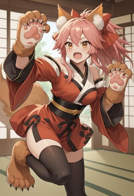 Tamamo Cat (Fate Grand Order) XL [Pony + Illustrious]