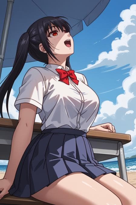 JK to Ero Konbini Tenchou (Hentai/VN) - Yui Nakaizumi