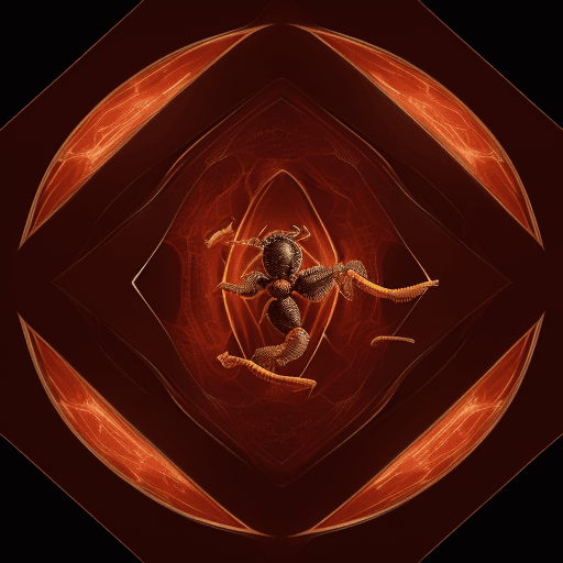 AI generated: Scorpion millioner4 k , ultra HD 