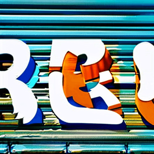 AI generated: Un logotipo con las letras FUENGIROLA FOOD, las letras en color azul intenso, con un fondo en color ...
