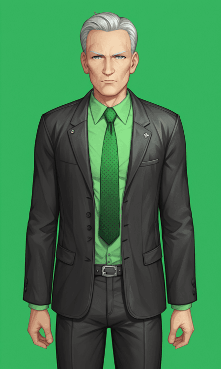 Black & Green
