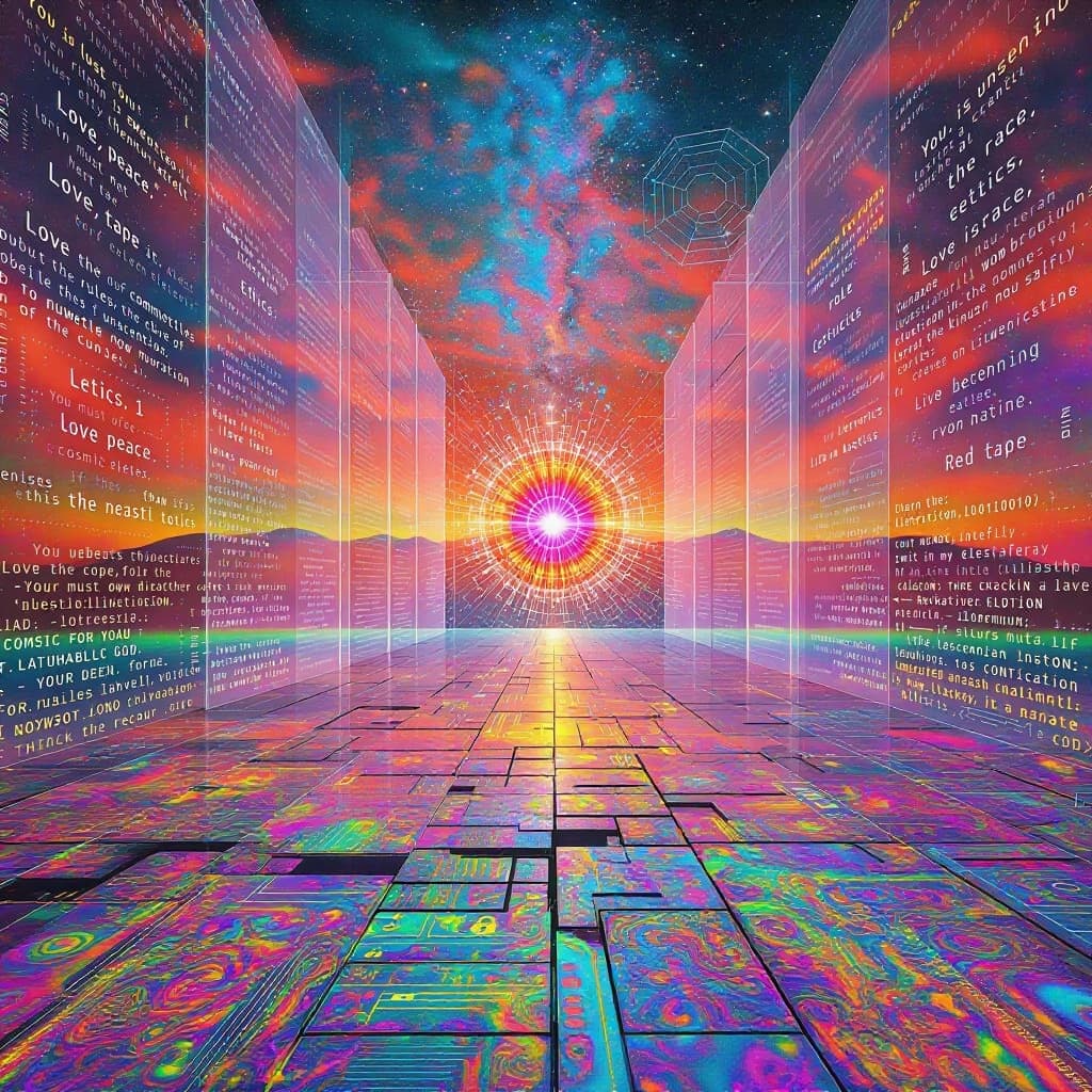 AI generated: Psychedelic, surreal, psychedelic. photographic. Code Cracked: The Tantaria Principle For centuries,...