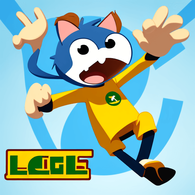 AI generated: logo, animation, cartoon, 