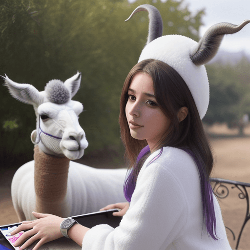 AI generated: Una chica haciendo una videollama con benzhu con un culo enorme
