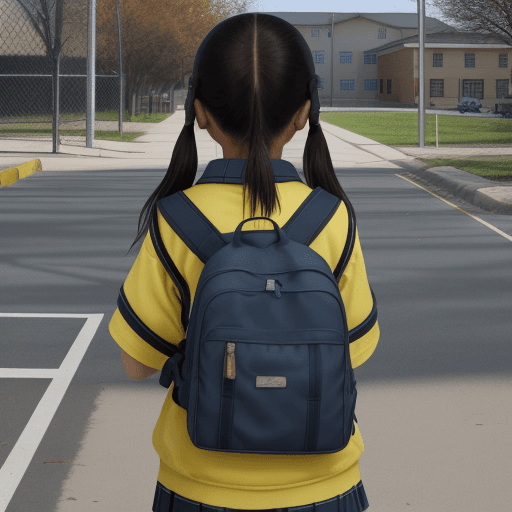 AI generated: Elementary school safety