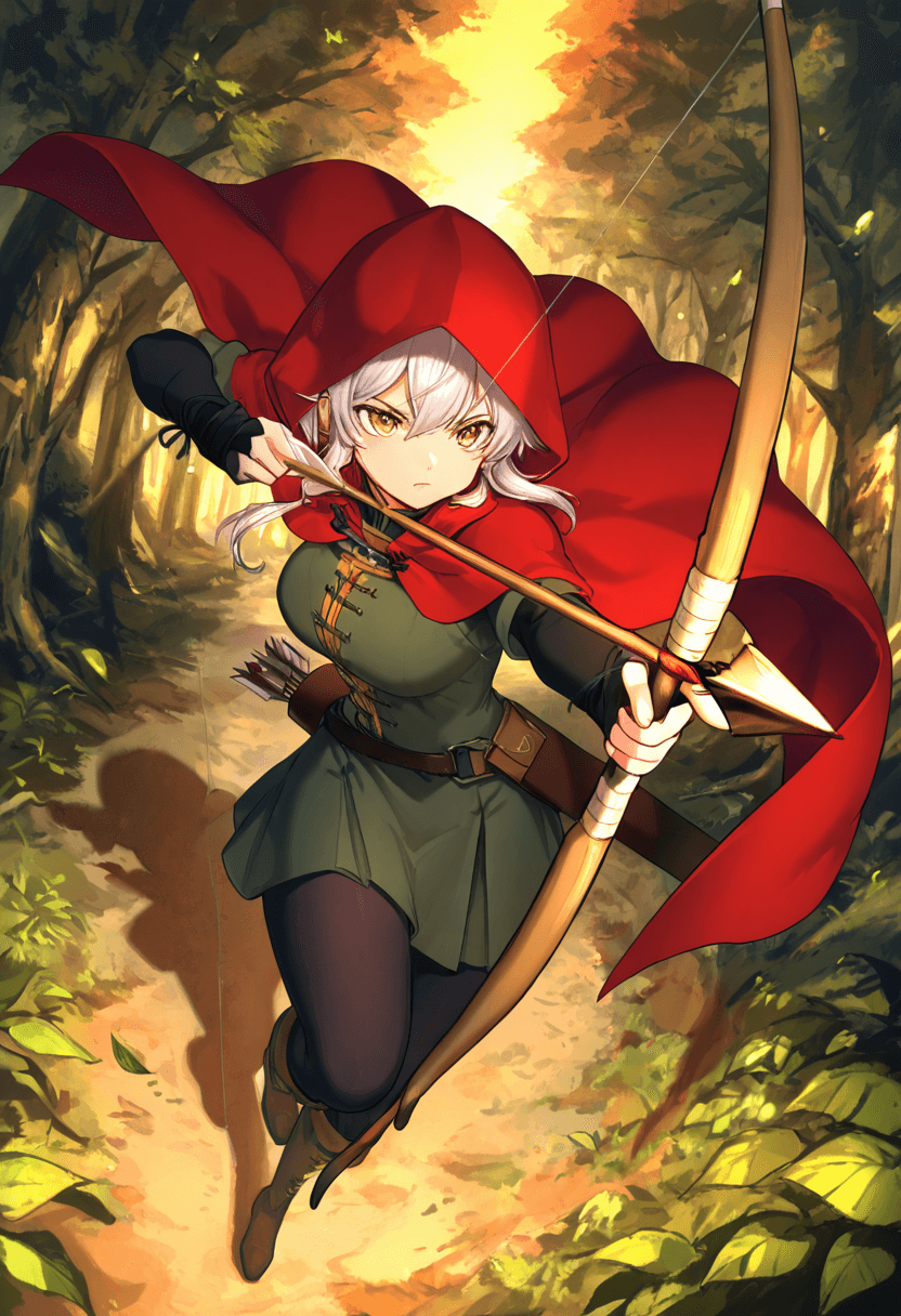 Zarrow Archery: Bow and Arrow Concept [Illustrious]