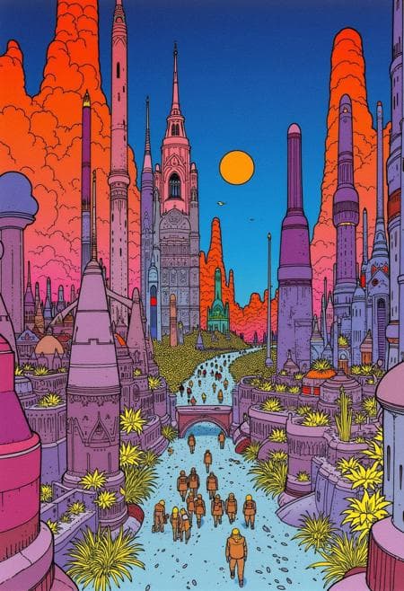 Moebius style Flux - Image 5