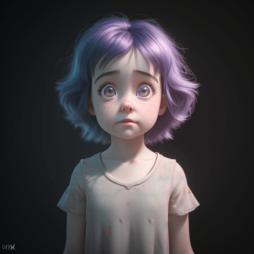 AI generated: Pixar style little girl, 4k, 8k, unreal engine, cartoon, octane render photorealistic by cosmicwonde...