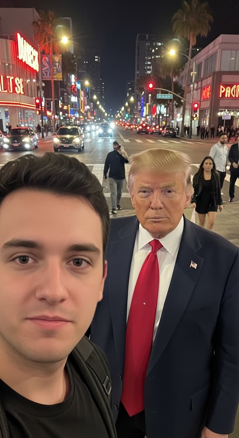 AI generated: Gen photo of extremely ordinary and unremarkable iPhone selfie, with no clear subject or sense of co...