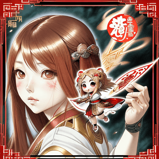 AI generated: chibi manga legend of vader anime vh1, in the style of miho hirano, dynamic and action-packed scenes...