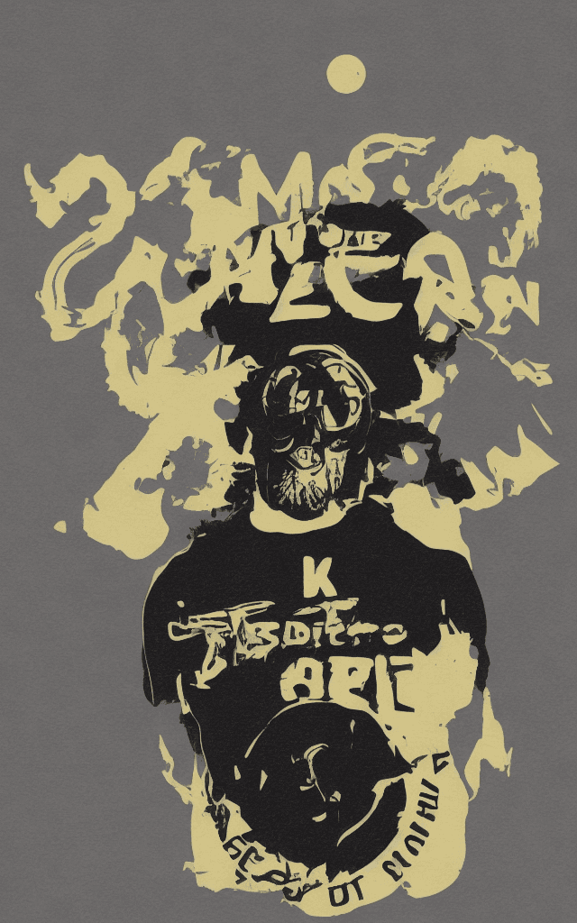 AI generated: tshirt design,