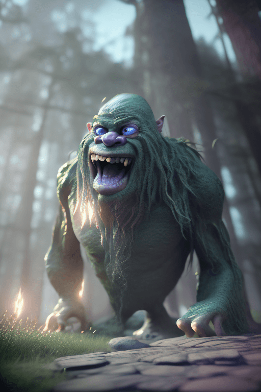 AI generated: bogtroll, secret, sneaky, devious, masters, 8k, nanites, no errors, perfect, volumetric lighting