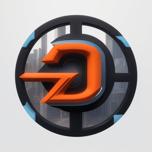 AI generated: 3d image, logo for "Fastsite," a cutting-edge technology company revolutionizing businesses with AI,...