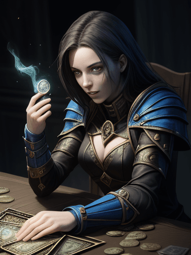 AI generated: magic the gathering