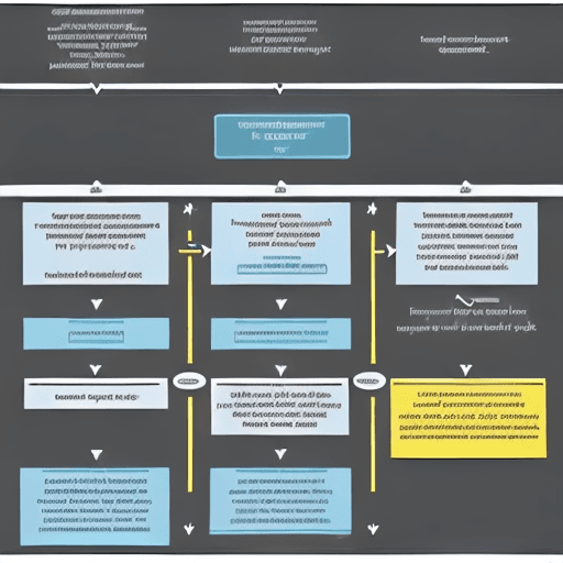 AI generated: Please create a horizontal divergent and convergent flowchart of the "design thinking" process, incl...