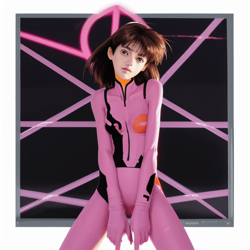 AI generated: neon genesis evangelion 