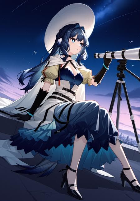 Astesia/アステシア/星极  (Arknights) 4 outfits Illustrious